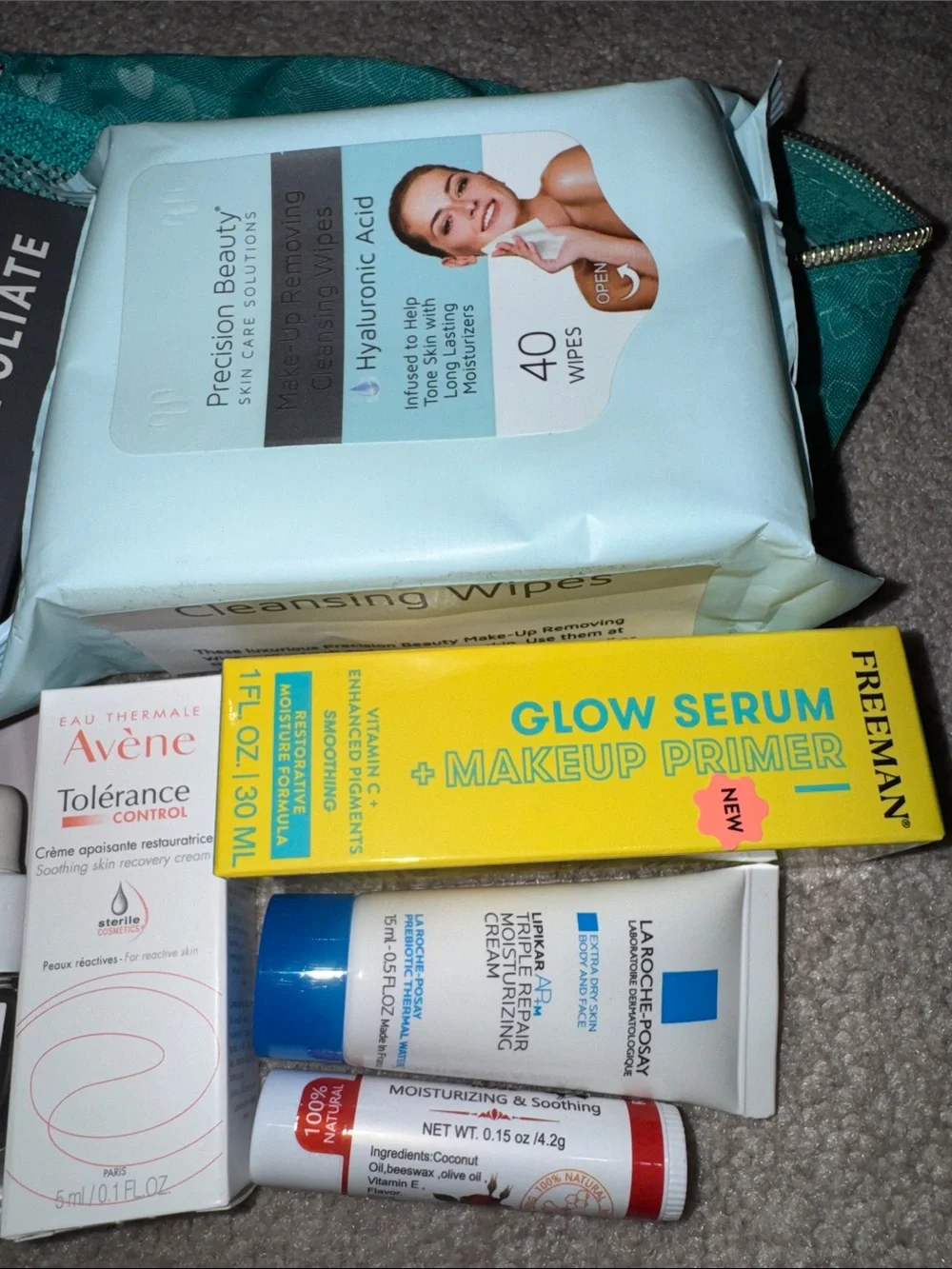 Paula's Choice Skincare Set with Teal Pouch and Assorted Essentials